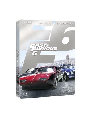 Fast & Furious 6 (Limited Edition Steelbook) [Blu-ray] [2013] [Region Free]