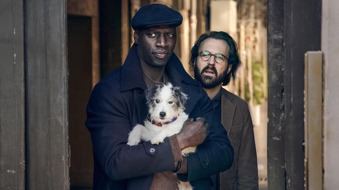 Antoine Gouy and Omar Sy, Lupin