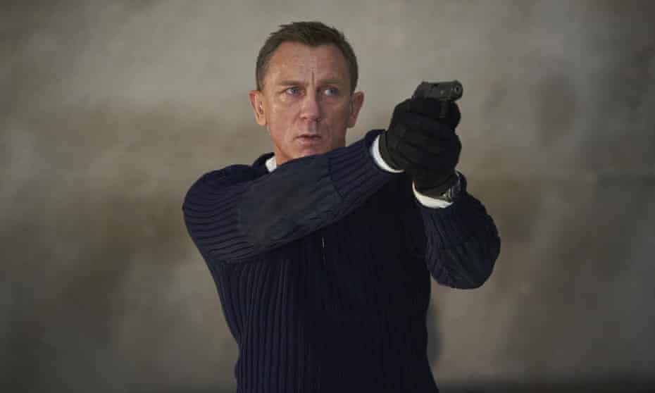 Daniel Craig in No Time to Die.