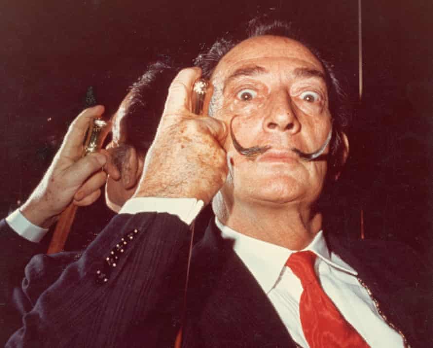 Penchant for the surreal … Salvador Dalí.