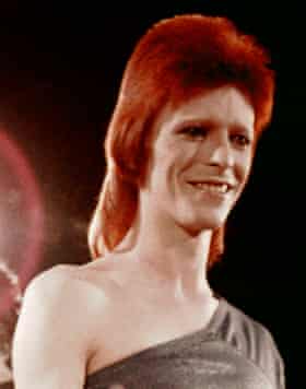 David Bowie as Ziggy Stardust in 1973.